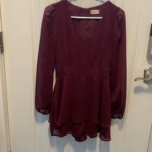Women’s Altar’d State maroon Dress